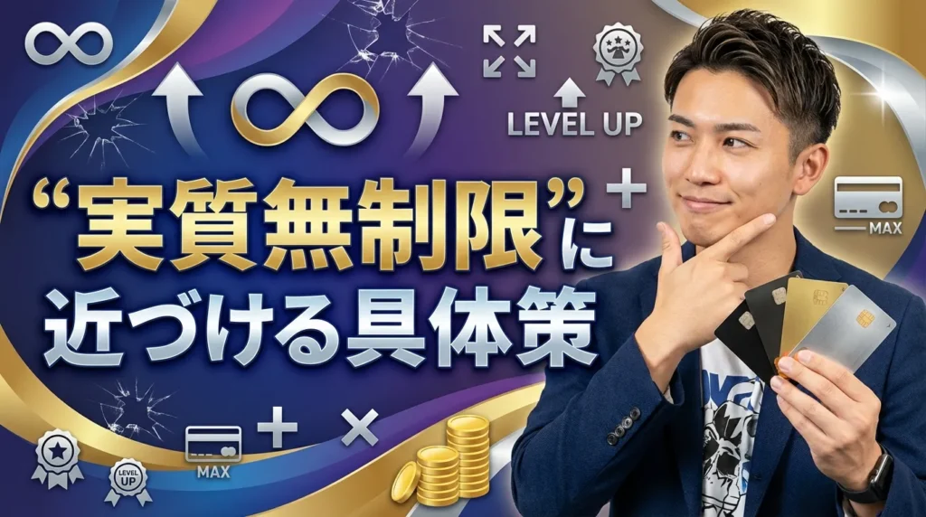 クレジットカードを“実質無制限”に近づける具体策