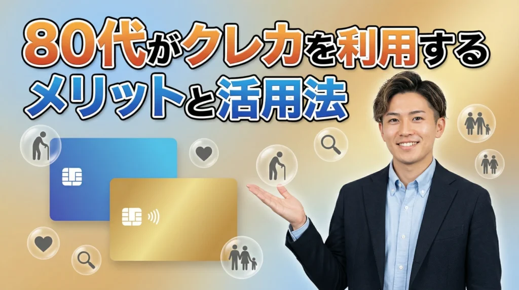 80歳以上の高齢者がクレジットカードを利用するメリットと活用方法