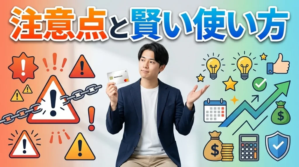 ACマスターカード発行後の注意点と賢い使い方
