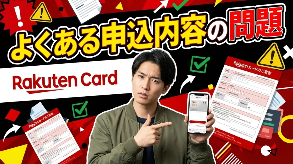 よくある申込内容の問題