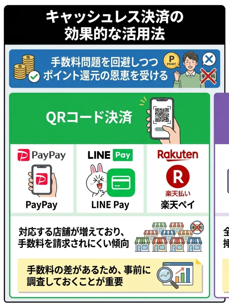 キャッシュレス決済の効果的な活用法