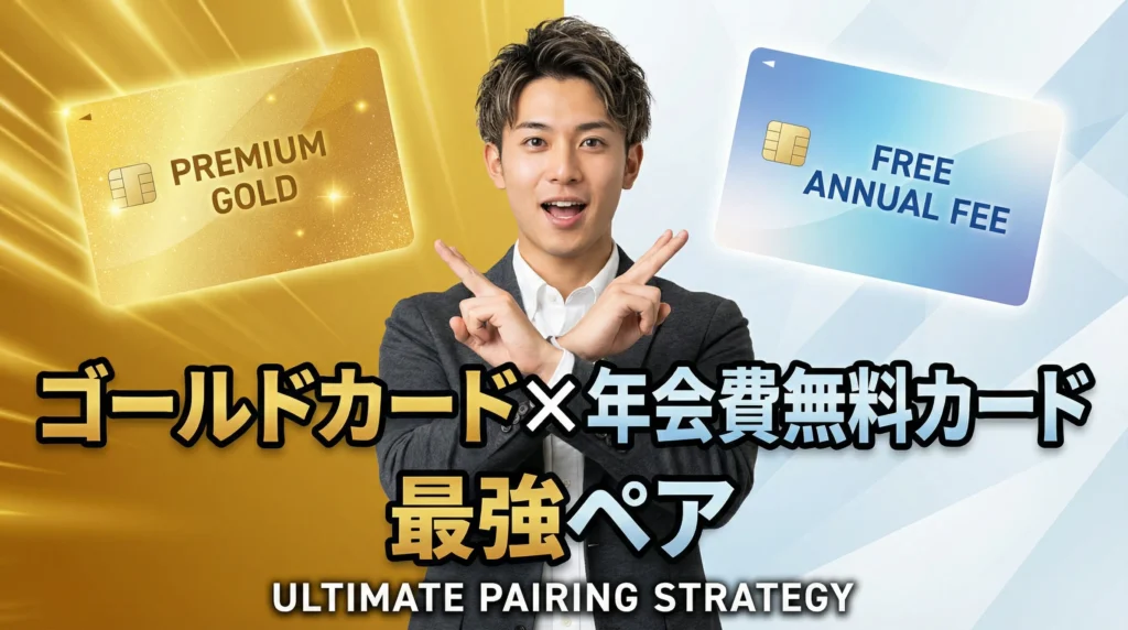 ゴールドカード×年会費無料カードの最強の2枚の組み合わせ
