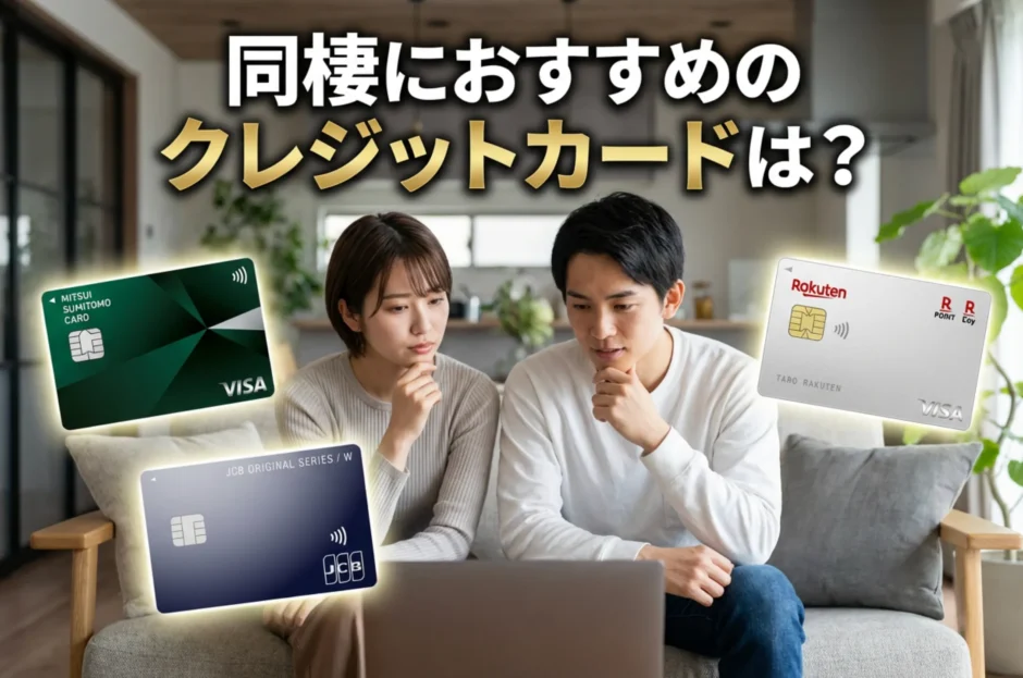 同棲カップル向けクレジットカード