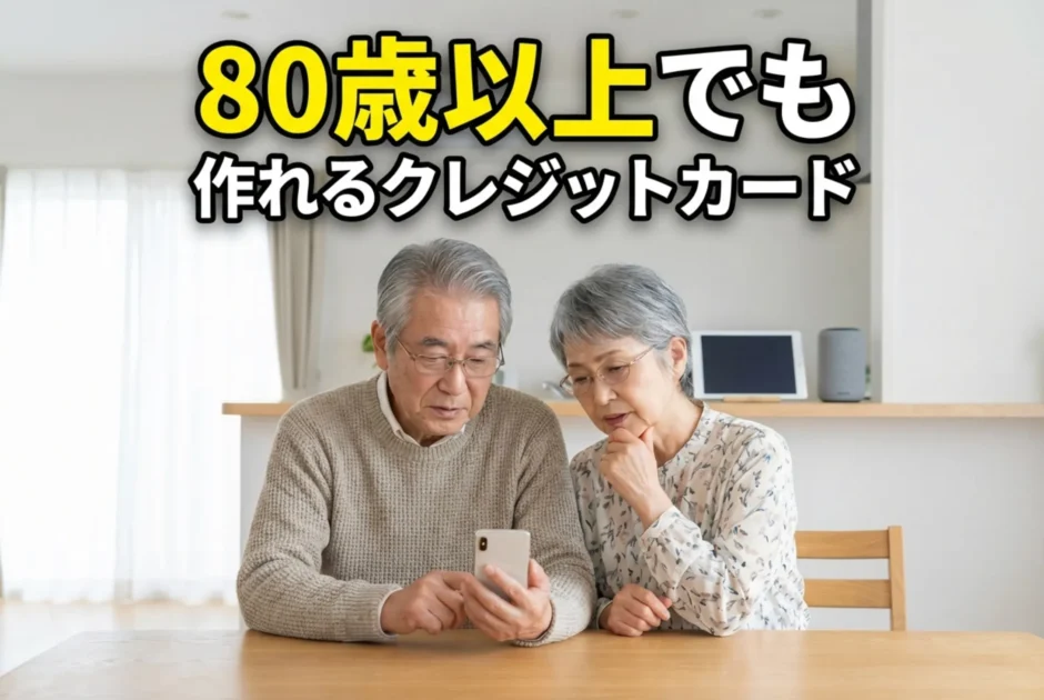 80歳以上でも作れるクレジットカード！年金受給者向け審査のコツと注意点を徹底解説