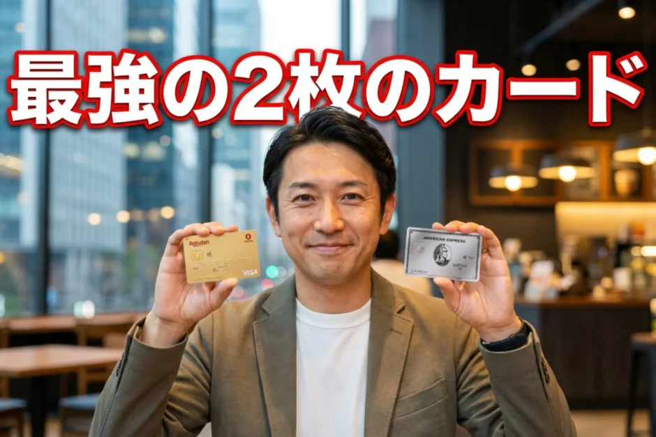 専門家が厳選するクレジットカード最強の2枚を決定！選び方も解説