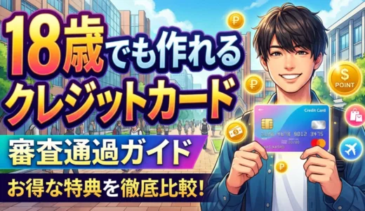 18歳でも作れるクレジットカード即日発行可能！最短5分で作れるおすすめカード15選【19歳も対象】