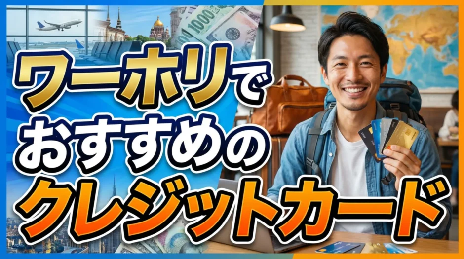 ワーホリ必携！おすすめのクレジットカードの選び方・作り方・現地活用術