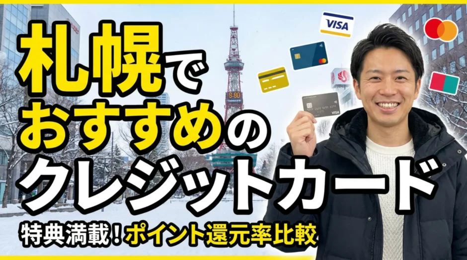 札幌でおすすめのクレジットカード