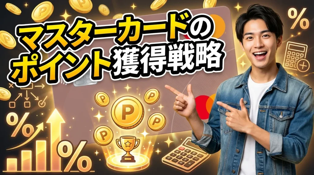 ポイントが貯まりやすいマスターカード活用術