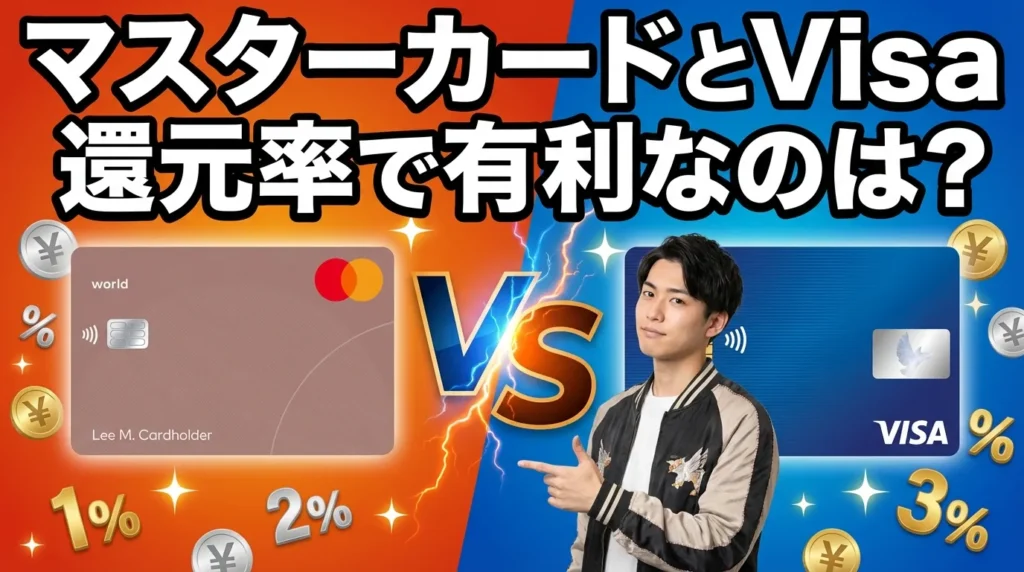 マスターカードとVisa、どちらが還元率で有利？