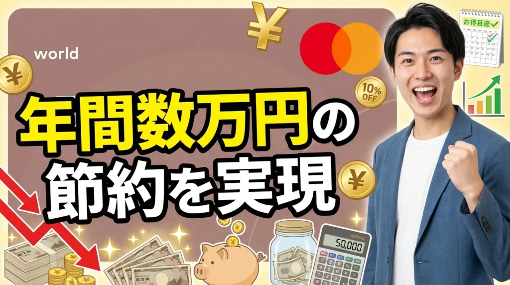 マスターカードのメリットを最大化する使い方