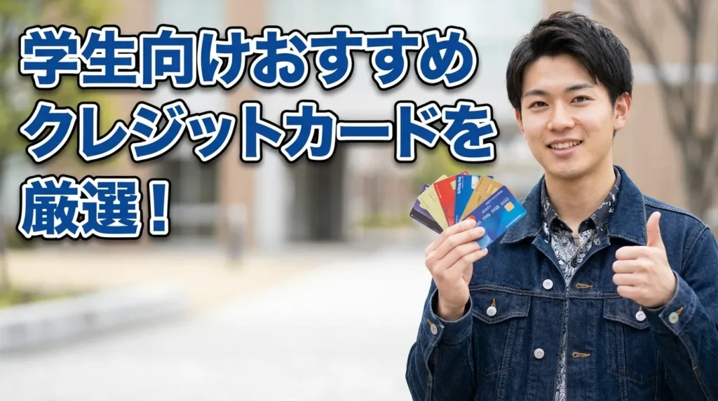 学生におすすめのクレジットカード4選