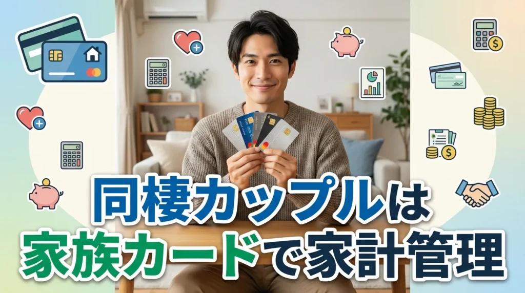 家族カードを活用した同棲カップルの家計管理法