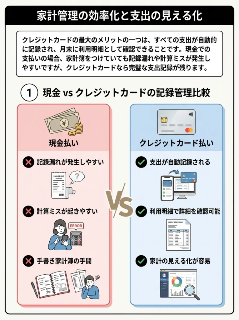 家計管理の効率化と支出の見える化