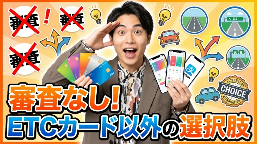 審査なしETCカード以外の選択肢