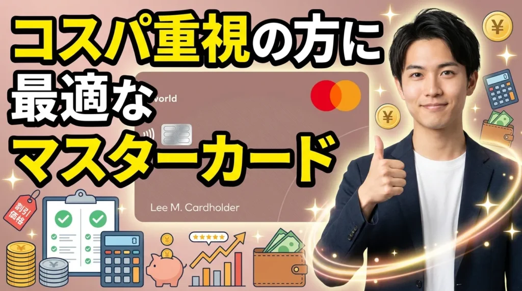 年会費無料で高還元率のおすすめマスターカード
