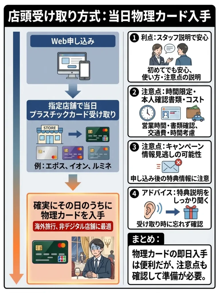 店頭受け取り方式