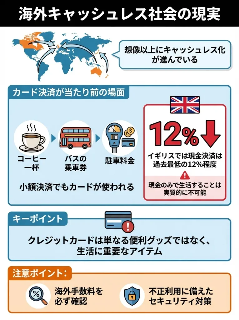 海外キャッシュレス社会の現実