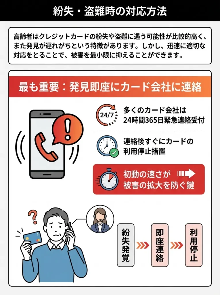 紛失・盗難時の対応方法