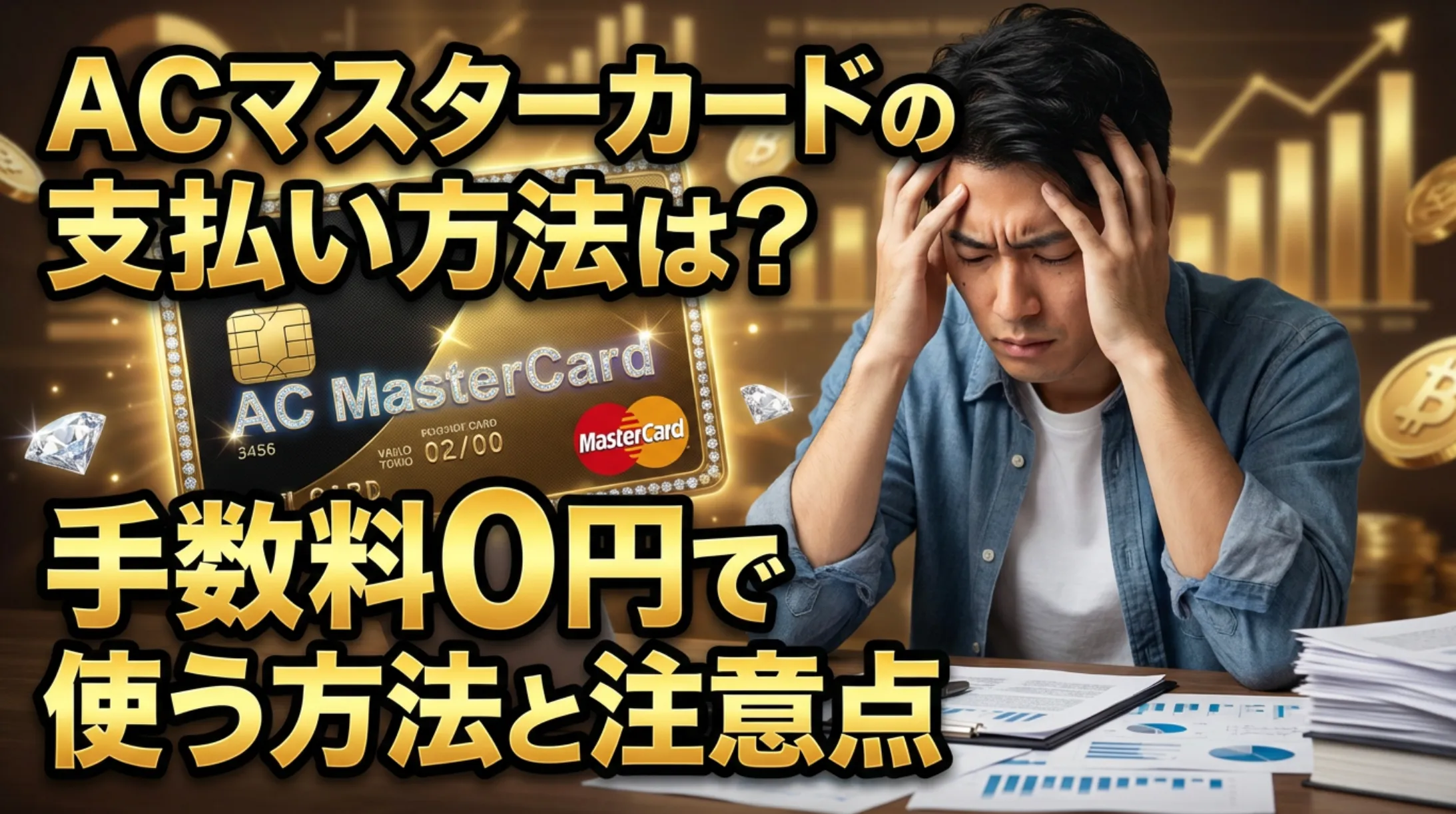 ACマスターカードの支払い方法は？手数料0円で使う方法と注意点 | 岩田昭男の上級カード道場