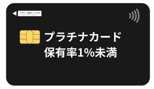 20代でもプラチナカードは持てる！保有率わずか1%未満の現実と絶対に知るべき取得方法