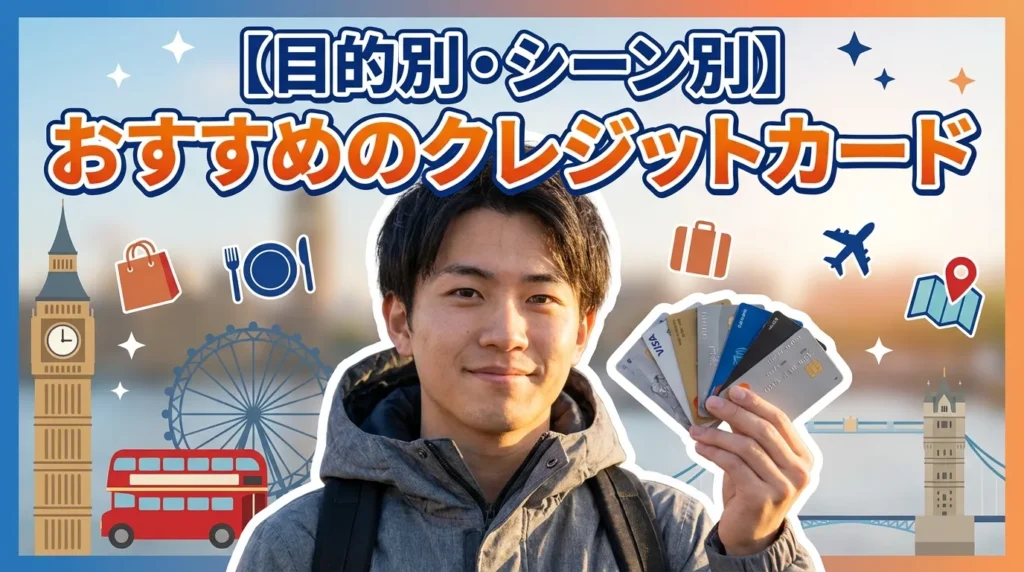 【目的別・シーン別】ロンドンでおすすめのクレジットカード