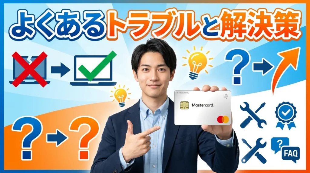 よくあるトラブルと解決方法