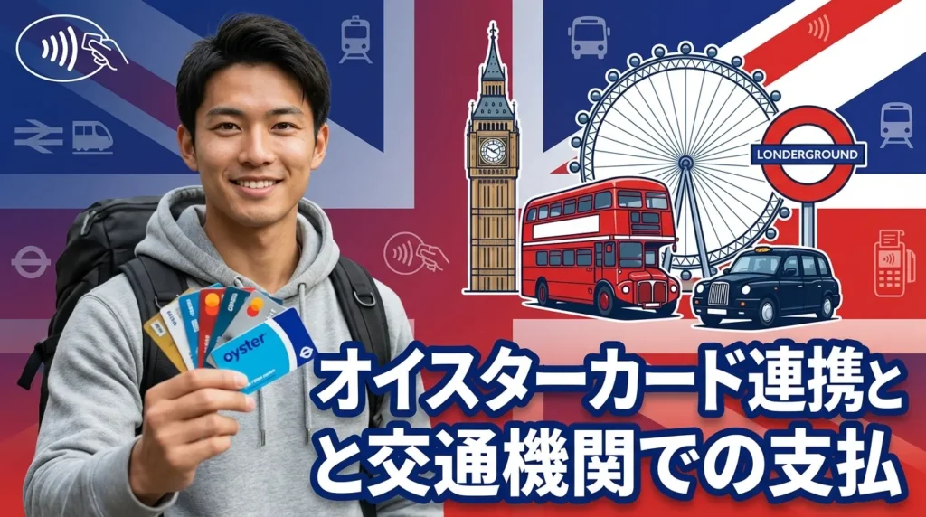オイスターカード連携とロンドン交通機関での支払い