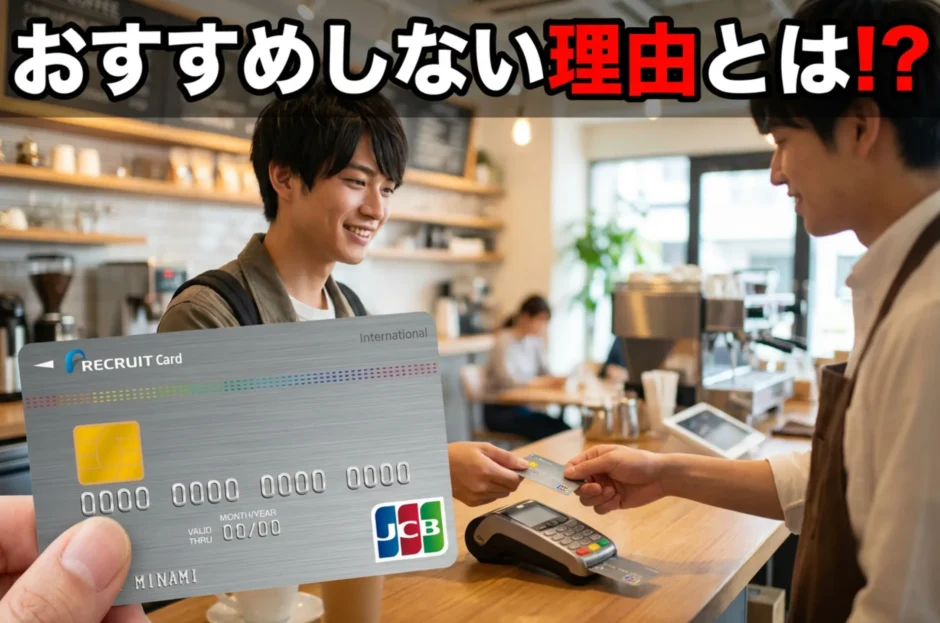 リクルートカード おすすめしない