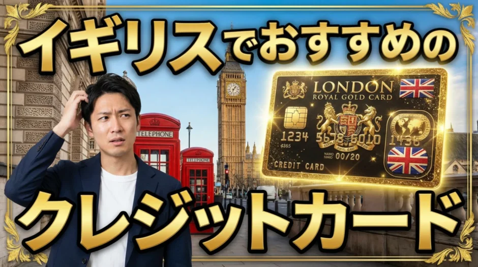 イギリス(ロンドン)旅行で絶対必要なクレジットカード！手数料・保険・現地利用法まで2025年最新版
