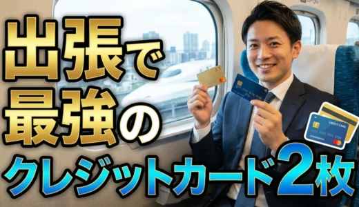 出張で最強のクレジットカード2枚