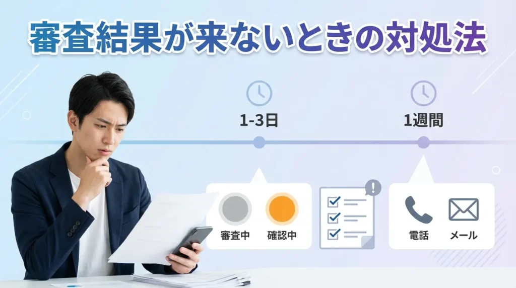 リクルートカードの審査結果が来ない場合の対処法