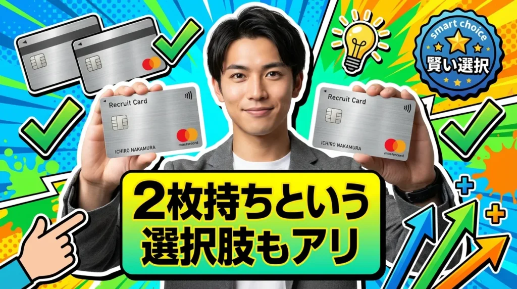 リクルートカードを2枚持ちという選択肢も
