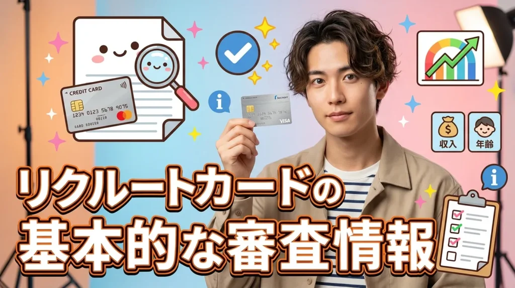 リクルートカード審査の基本情報