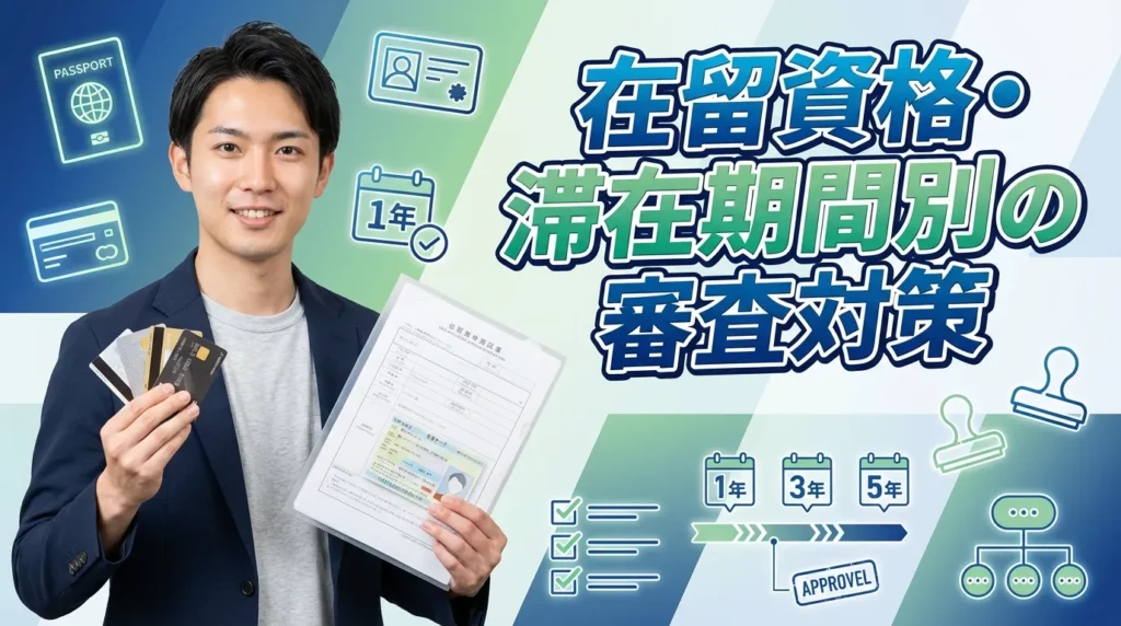 在留資格・滞在期間別の審査対策
