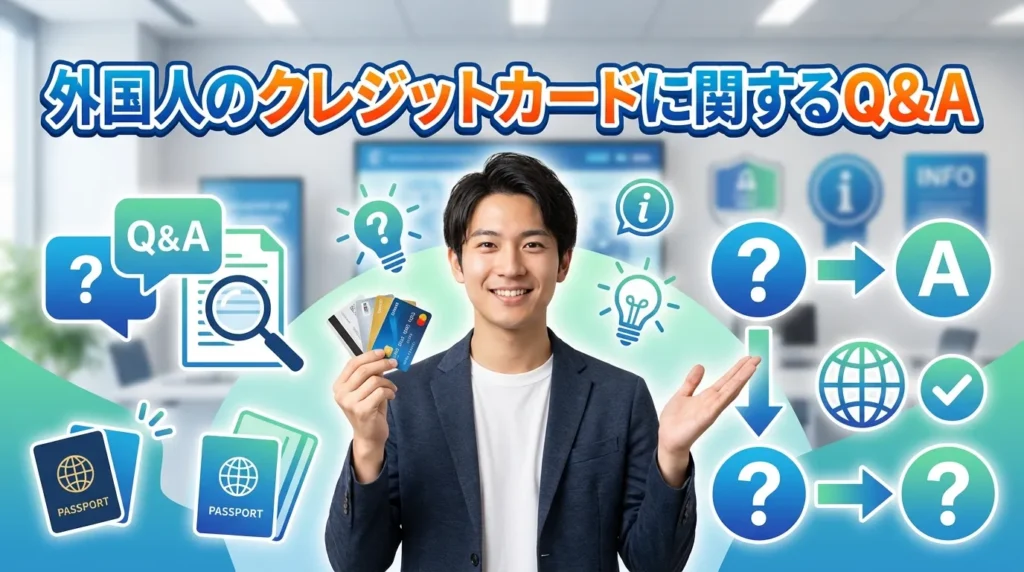 外国人のクレジットカードに関するよくある質問と解決法