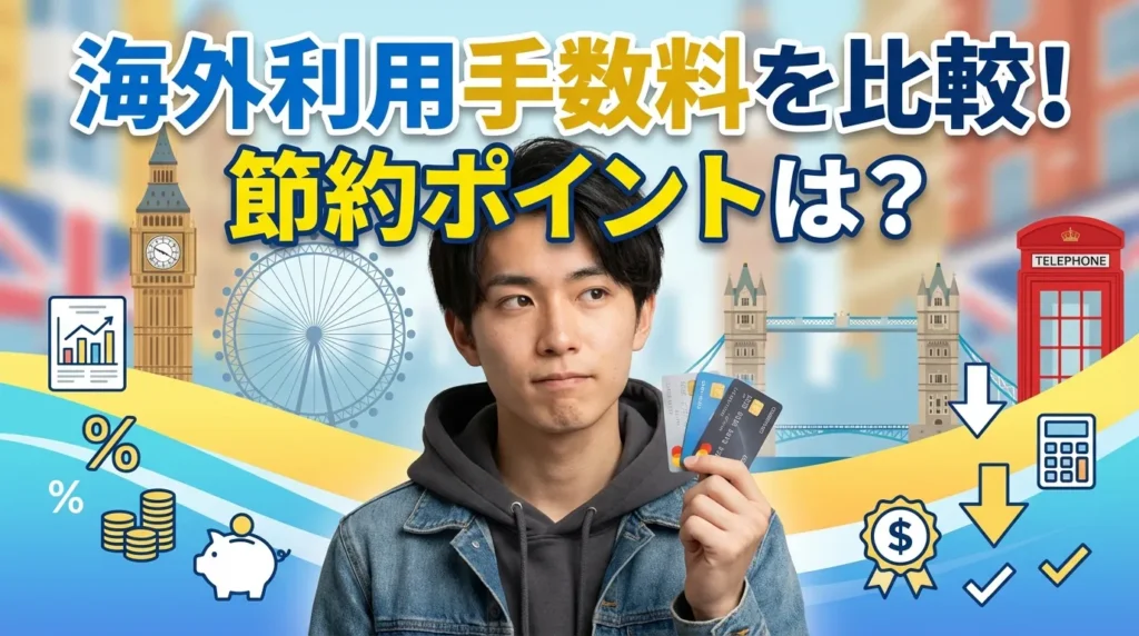 手数料比較と海外利用時の節約術