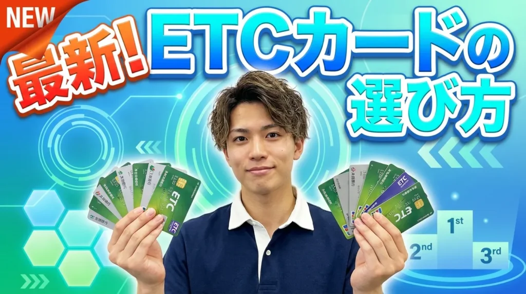 【2026年最新版】ETCカードを審査なしで作る方法！条件と費用を詳しく解説 | 岩田昭男の上級カード道場