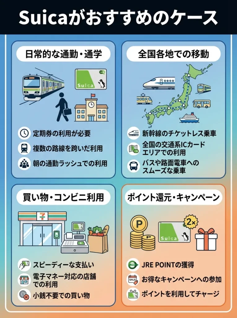 Suicaがおすすめのケース