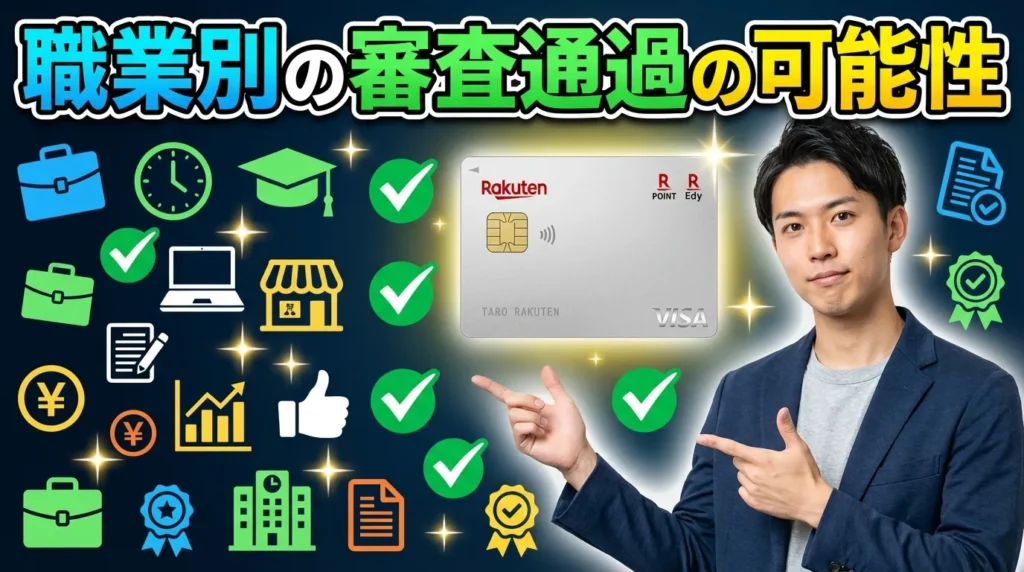 【職業・年収別】クレジットカード申込みにおける一般的な考え方