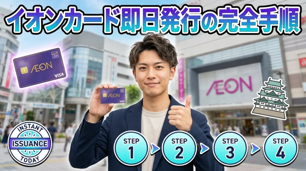イオンカード即日発行の完全手順【名古屋版】
