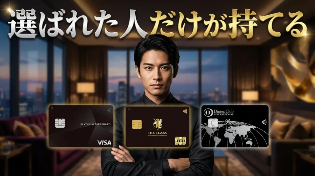 インビテーション制のクレジットカード一覧