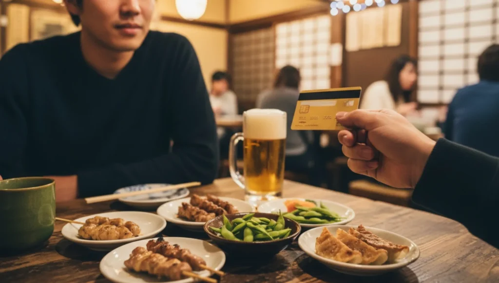 絶対に避けるべき飲み屋でモテないクレジットカード