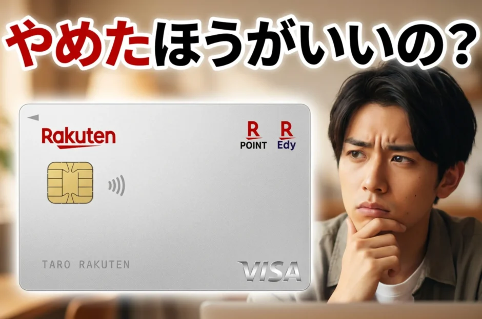  楽天カードはやめたほうがいい？7つの決定的理由と真実を徹底検証