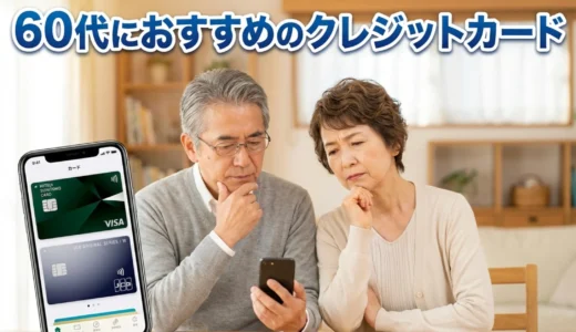 60代におすすめのクレジットカード最強の2枚！選び方も解説