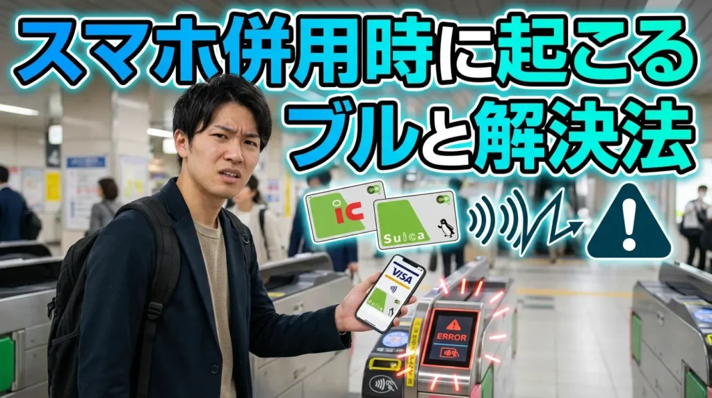 スマートフォンでの併用時に起こる問題と対処法