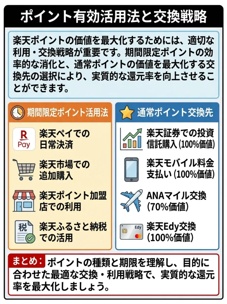 ポイント有効活用法と交換戦略