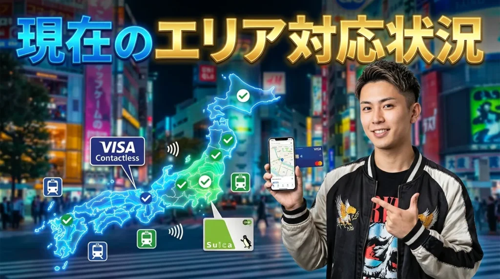 利用可能範囲とエリア対応状況