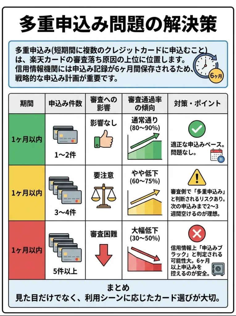 多重申込み問題の解決策