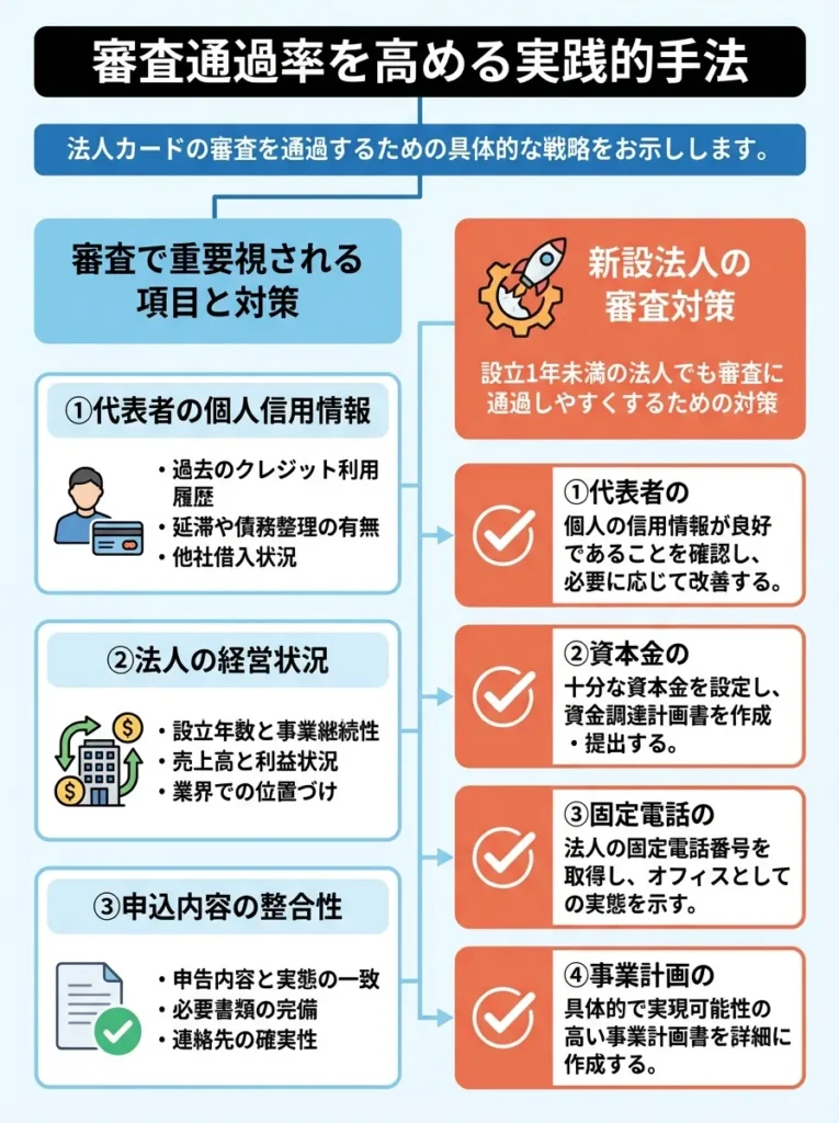 審査通過率を高める実践的手法